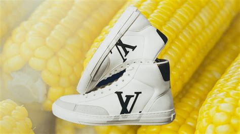 louis vuitton corn shoes|vegan sneakers made from corn.